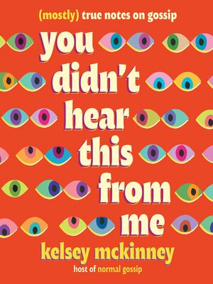 You Didn't Hear This From Me - Audiobook